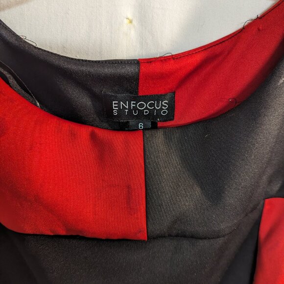 Red & Black Dress - Picture 2 of 2